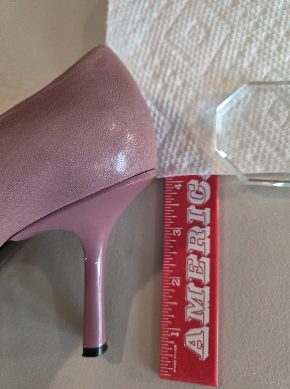 Nine West Blush Pink Pointed-Toe Pumps, Size 8. - Picture 4 of 5